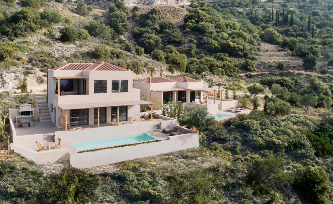Villa Olivio - Secret Roc Villas Livathos  エクステリア 写真
