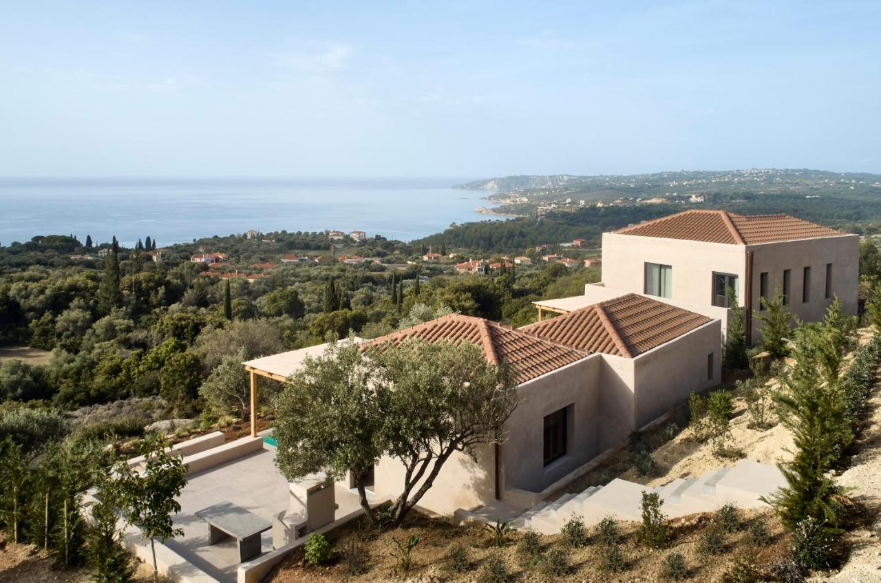 Villa Olivio - Secret Roc Villas Livathos  エクステリア 写真