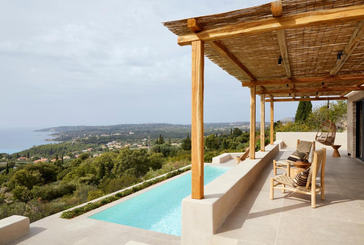 Villa Olivio - Secret Roc Villas Livathos  エクステリア 写真