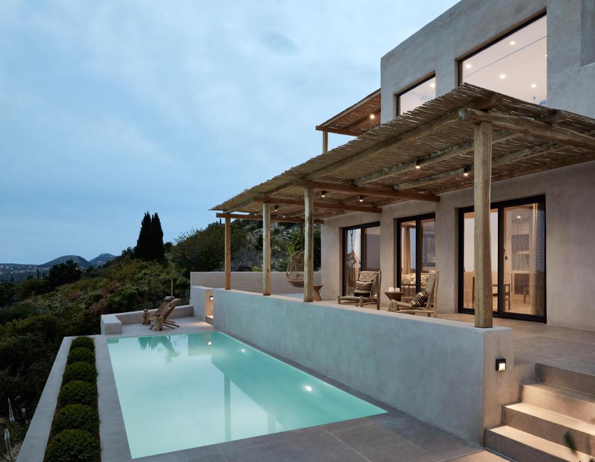 Villa Olivio - Secret Roc Villas Livathos  エクステリア 写真