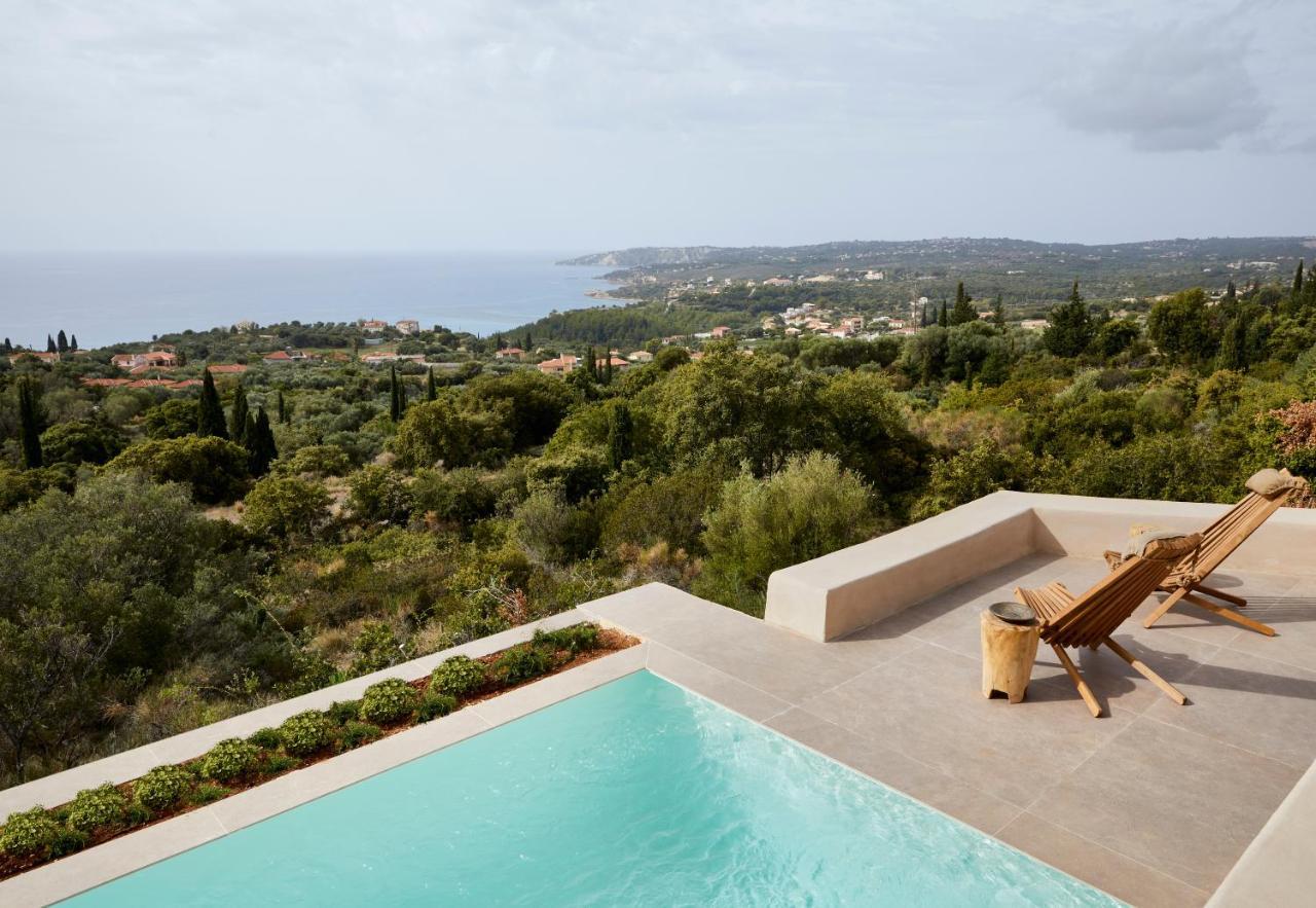 Villa Olivio - Secret Roc Villas Livathos  エクステリア 写真