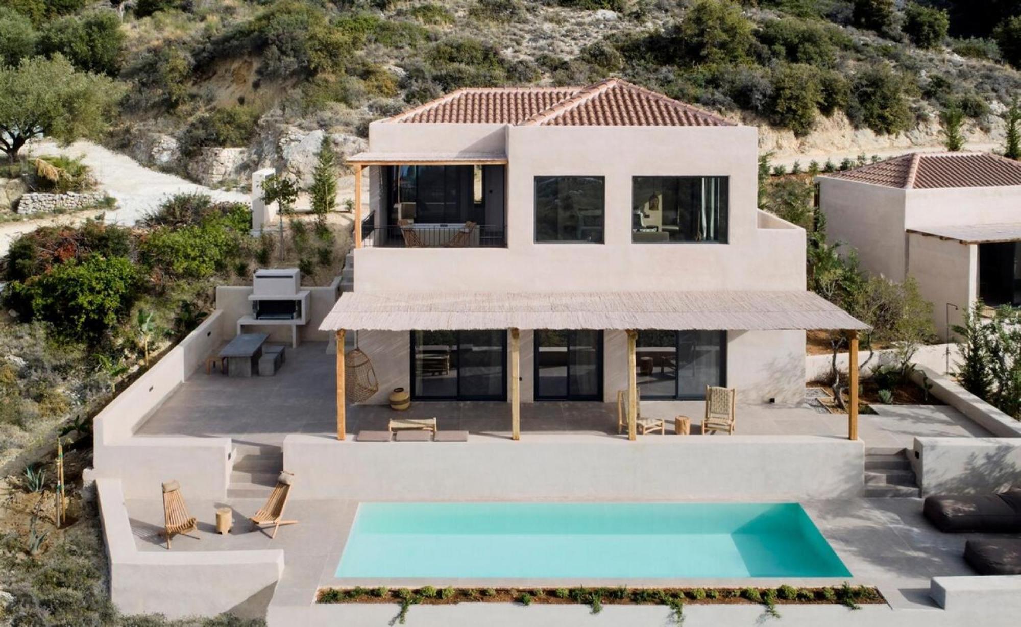 Villa Olivio - Secret Roc Villas Livathos  エクステリア 写真